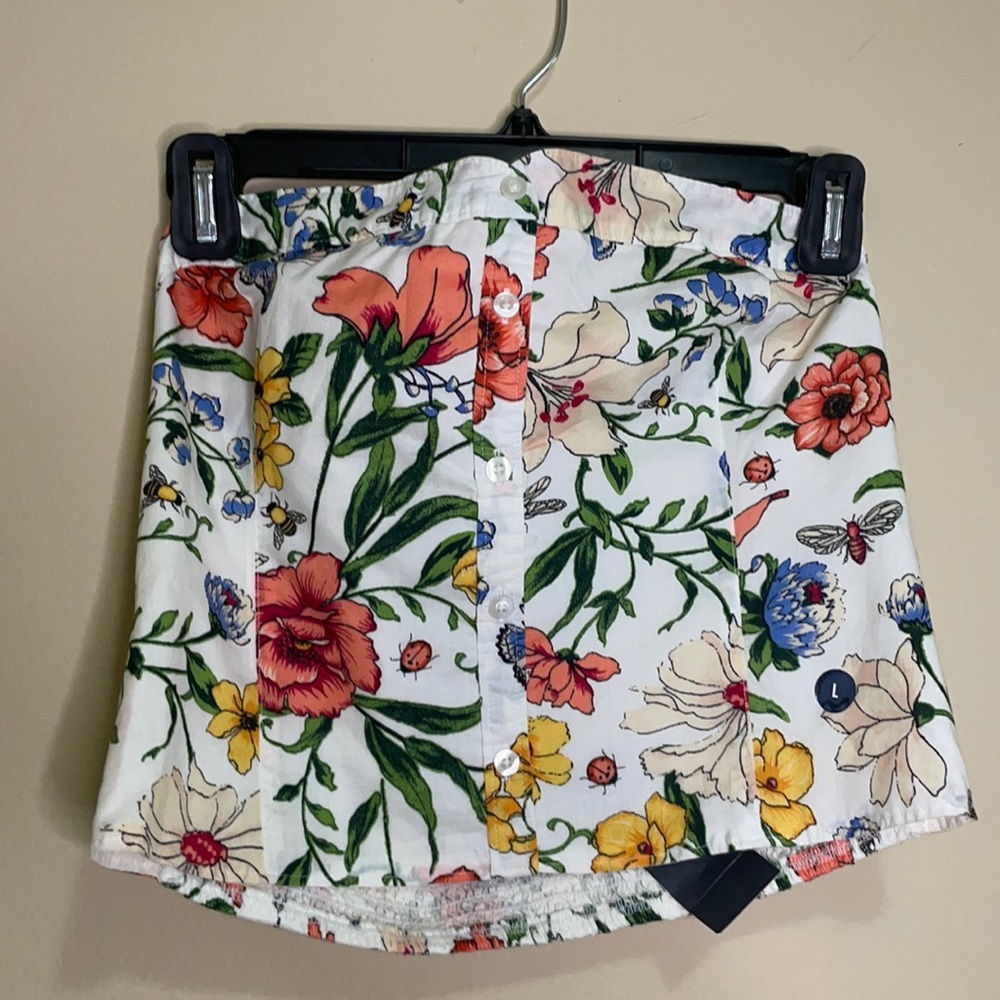 Strapless crop top!